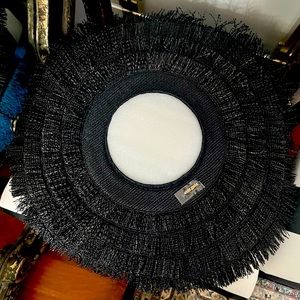 Cult Gaia Laszlo Hat - raffia.